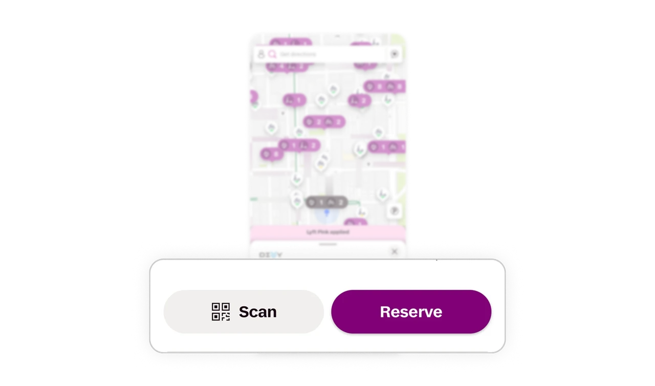 Two actions with button hierarchy keep the choice simple