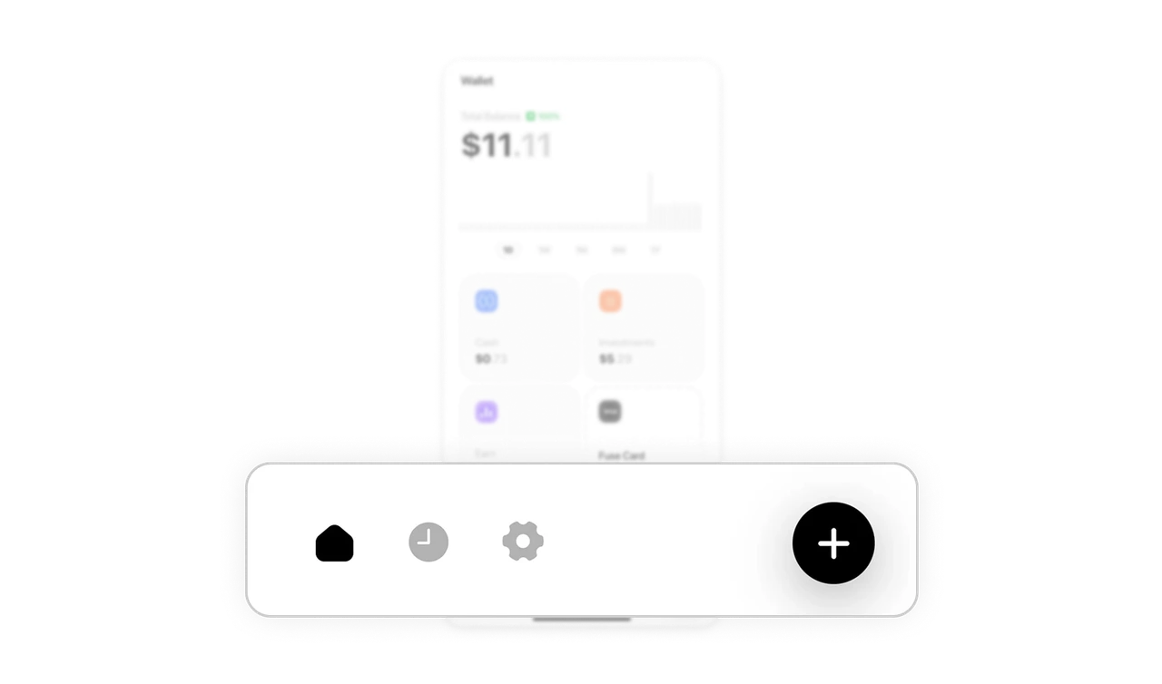Bottom navigation balances simplicity and action