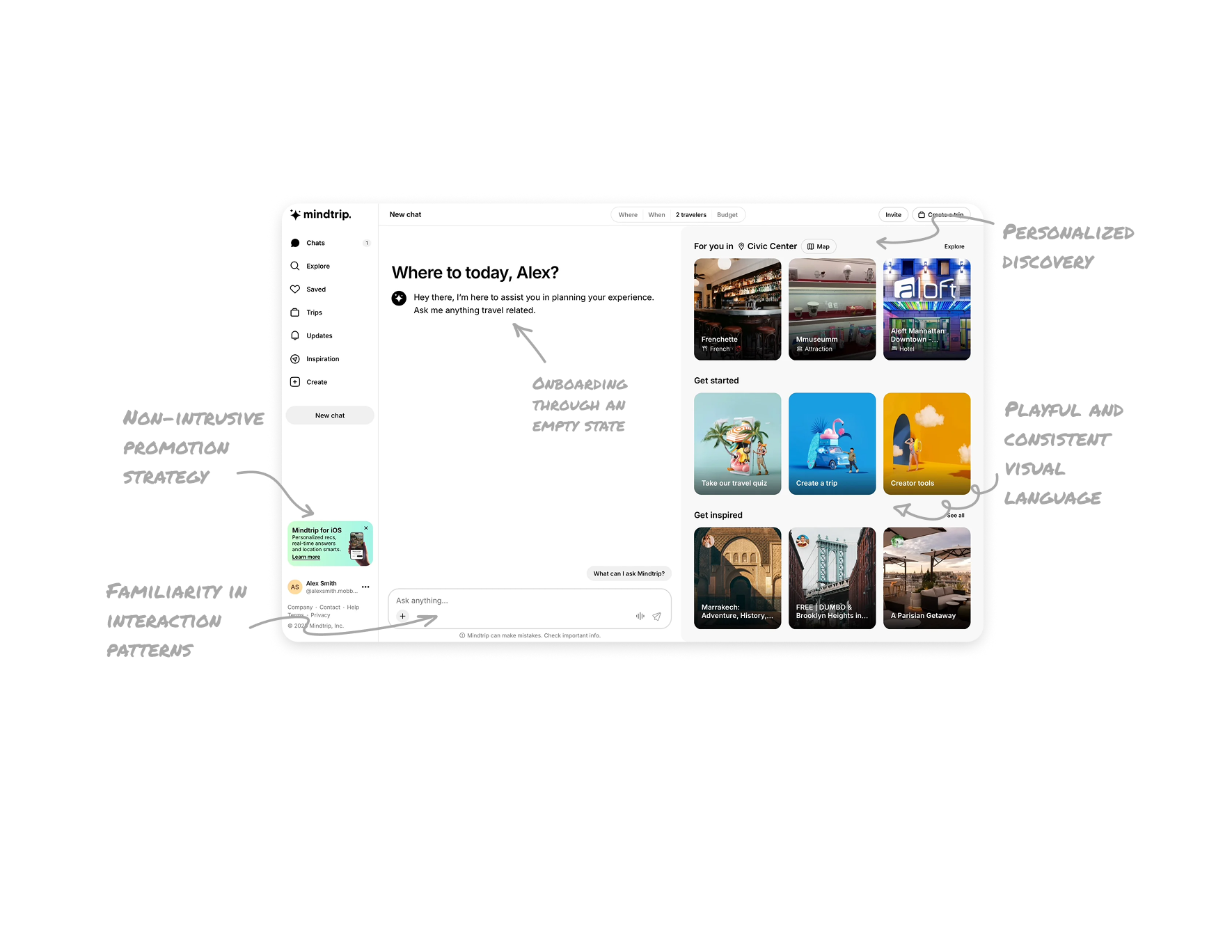 Creating a Trip - Onboarding