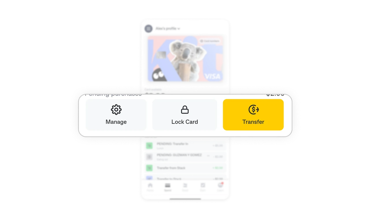 Streamlined action grouping