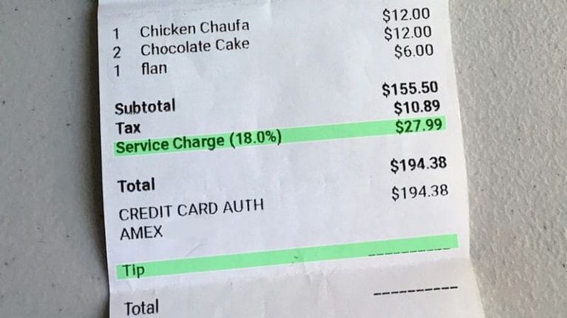 Service Charge