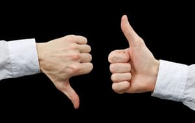 Thumbs Up and Down