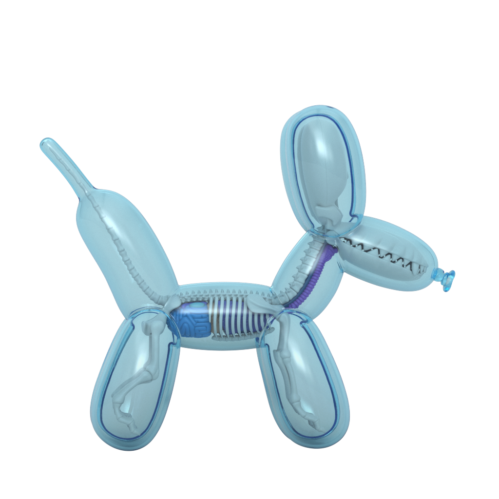 その他 Balloon Dog Anatomy by Jason Freeny 381009955dfa2e593c0439bc6f05d4