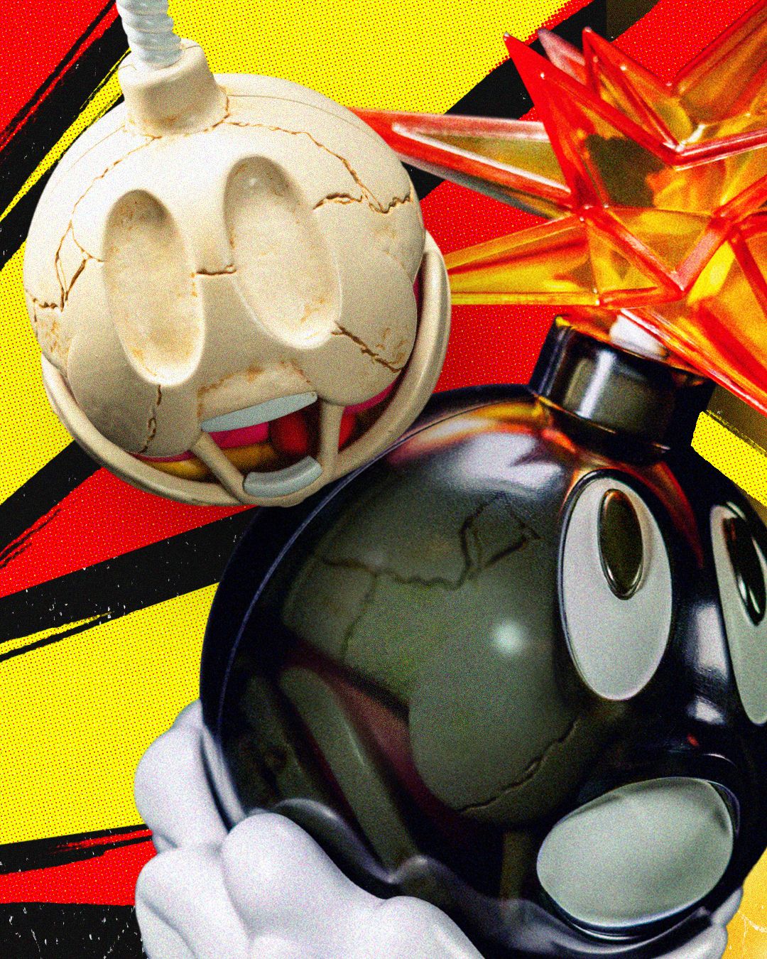 THE HUNDREDS　アダムボムクッション THE HUNDREDS アダムボムクッション Adam Bomb Black Plush