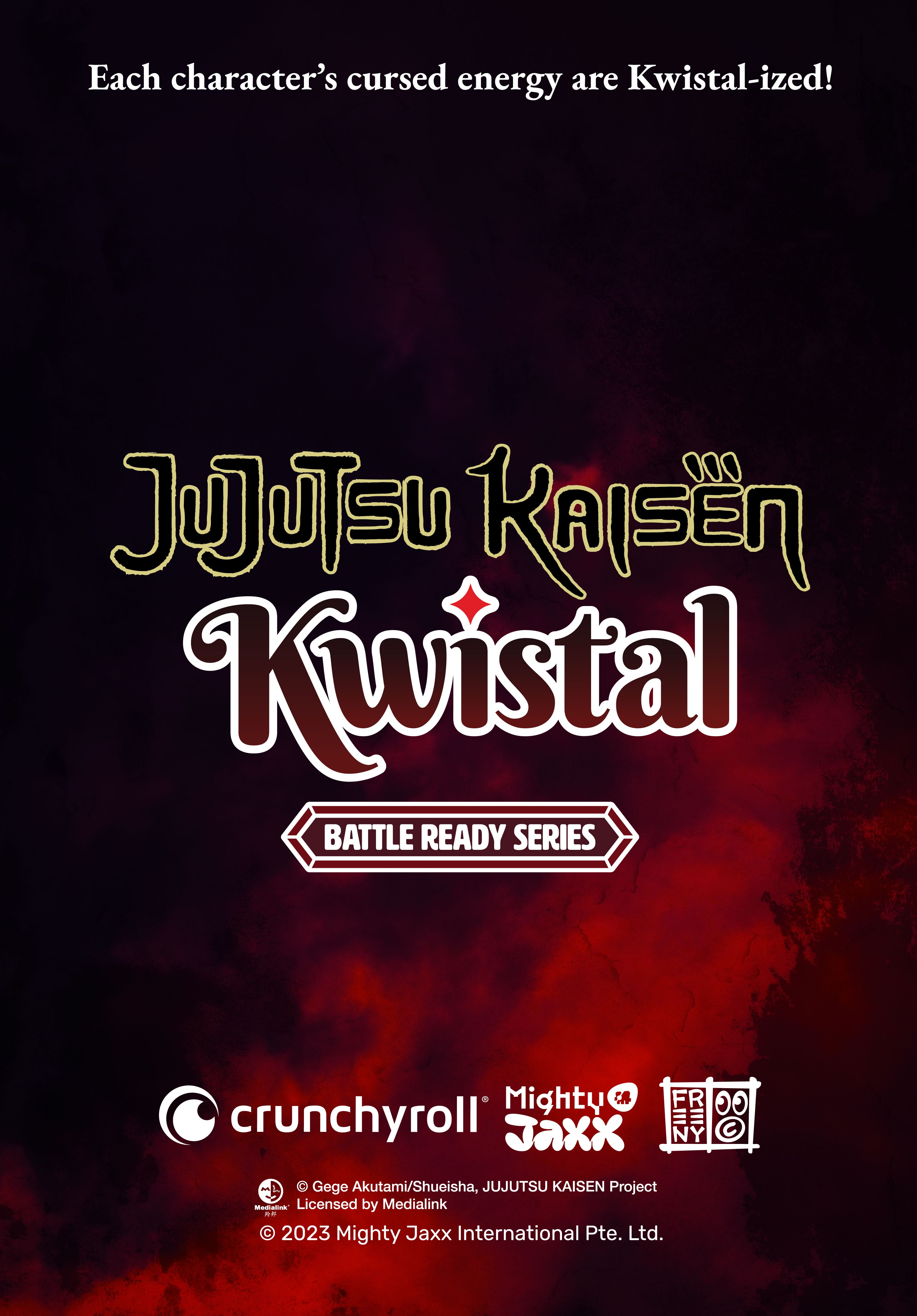 Figura De Anime Mighty Jaxx Kwistal Jujutsu Kaisen Battle Ready