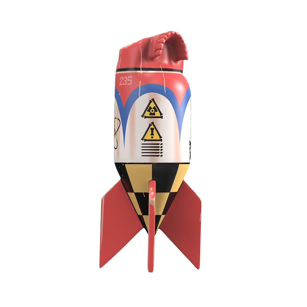 Skull bomb (Retro Edition) by Jason Freeny | Mighty Jaxx