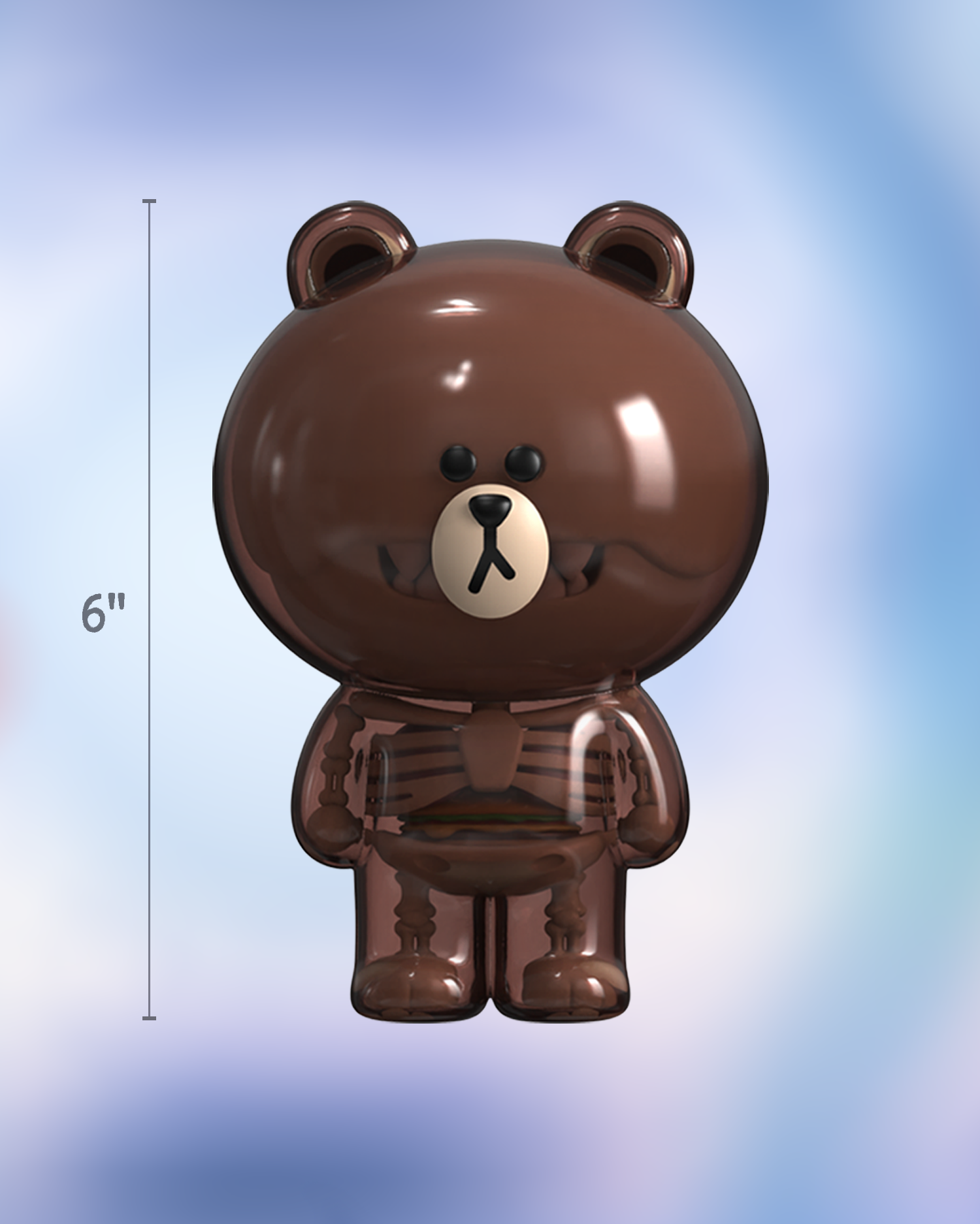 Funny Anatomy LINE Friends Brown | Mighty Jaxx