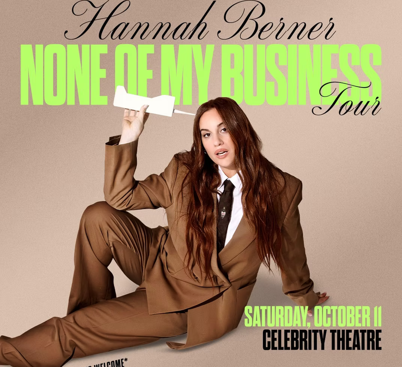 Hannah Berner's Hulu Special Taping