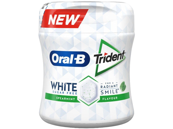 Trident Oral B White - Gragea Hierbabuena Botella