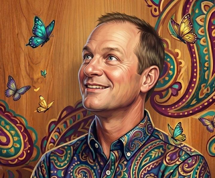 John Davidson — AI portrait