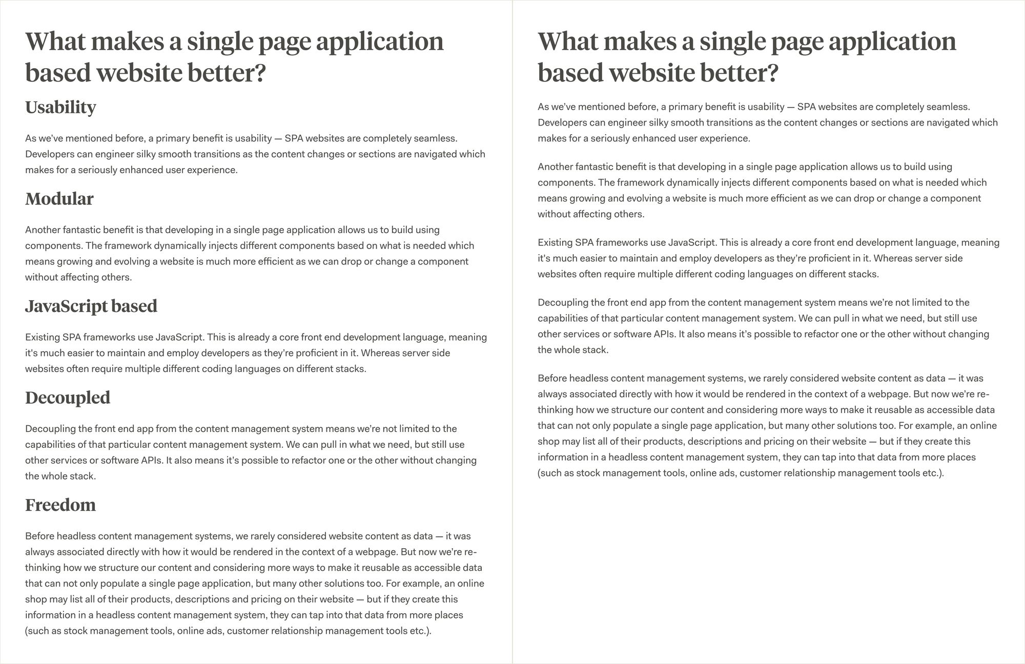 How subheadings can help skim reading – Function & Form