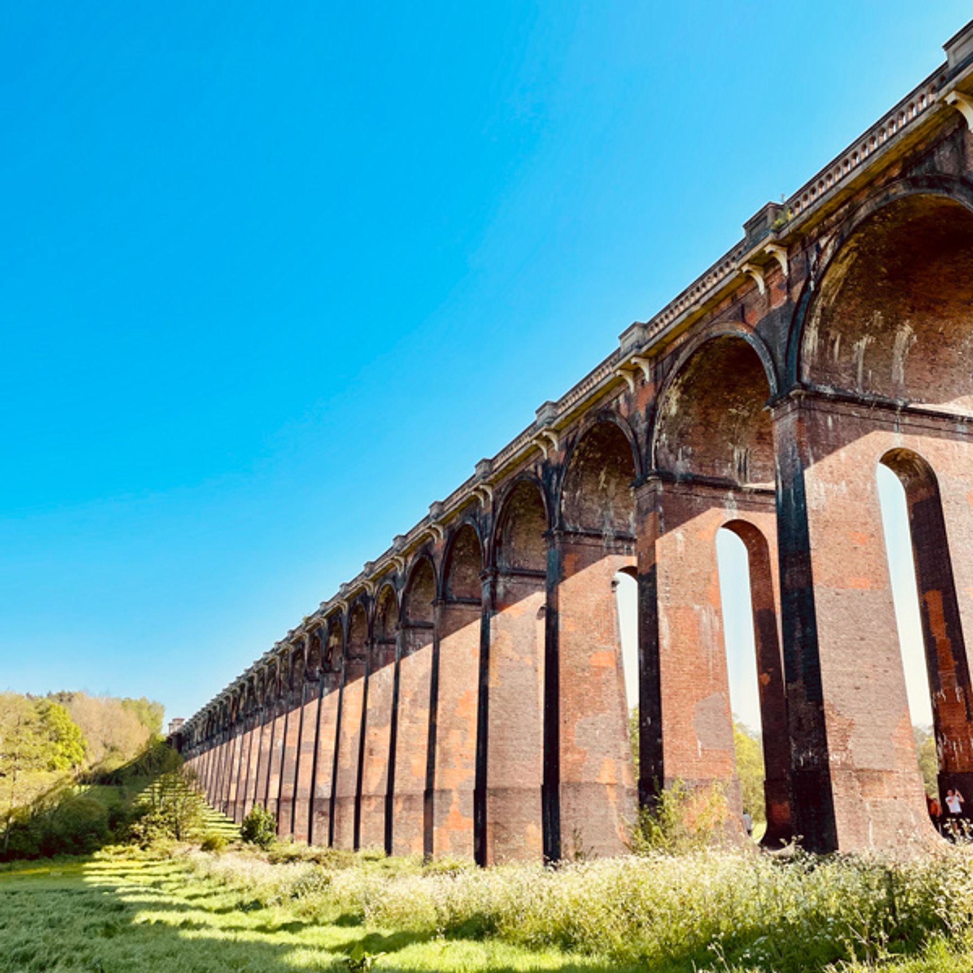 Ouse Valley Viaduct pillars and modillions