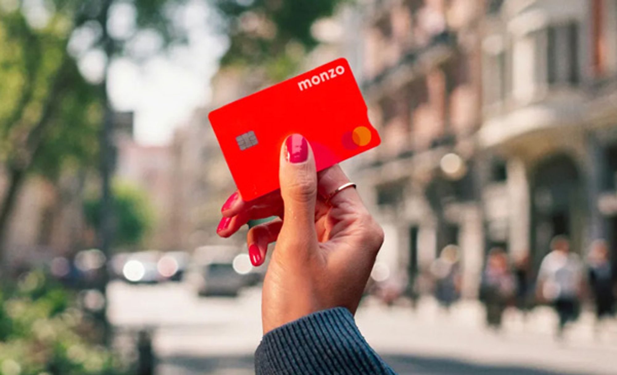 Monzo's coral cards that started it all