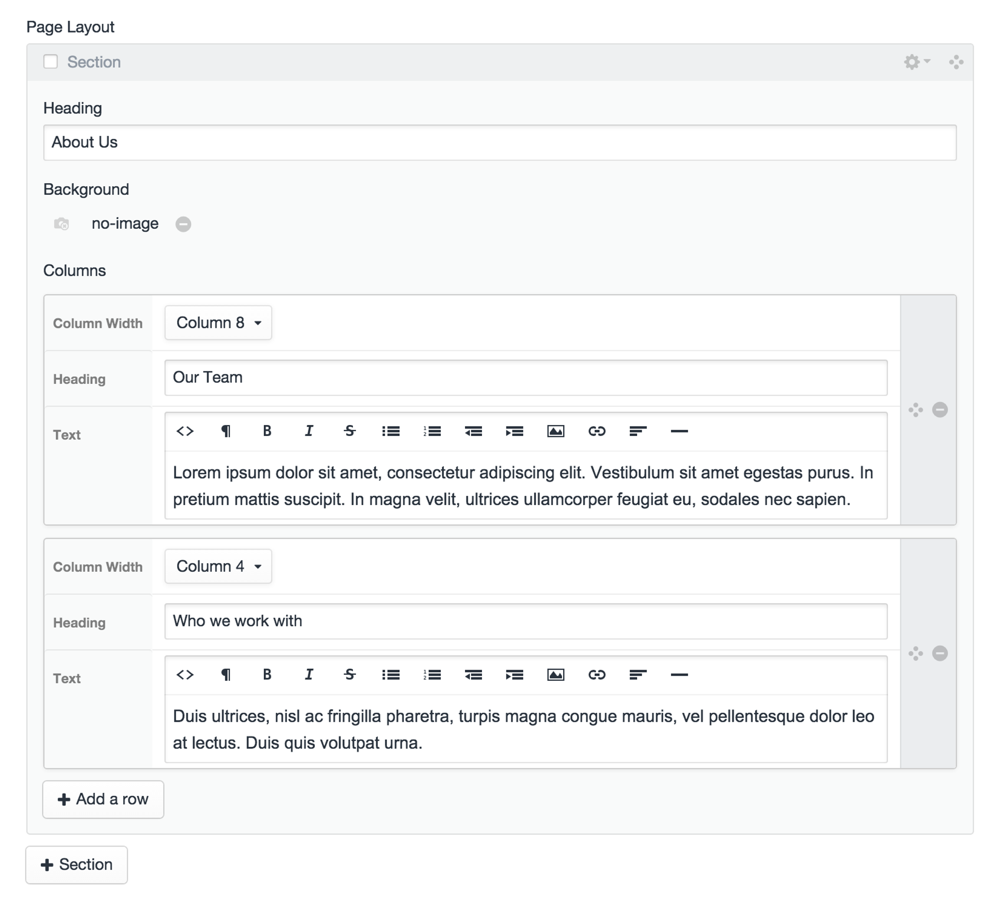 Craft CMS supertable