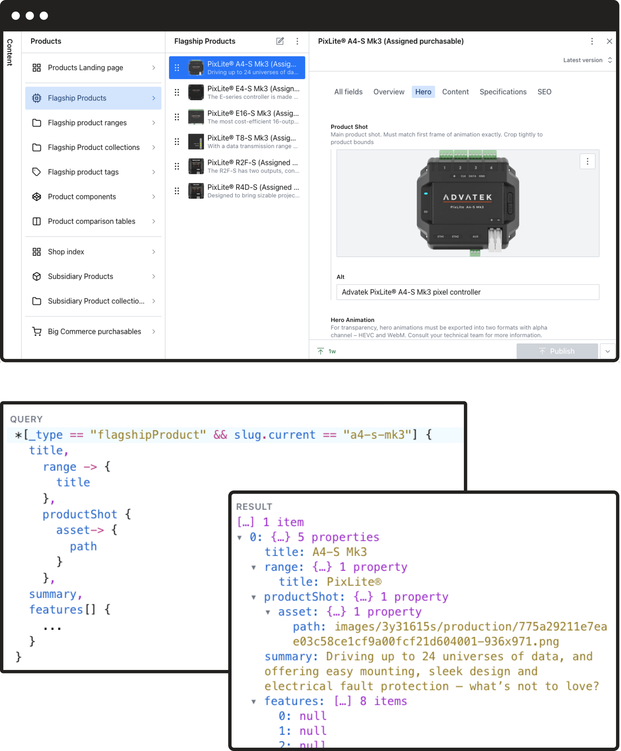 Headless Sanity CMS and GROQ Query, Function & Form