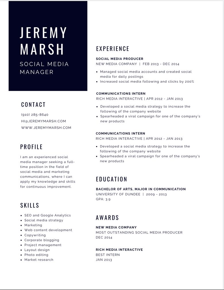 canva resume templates for software engineer