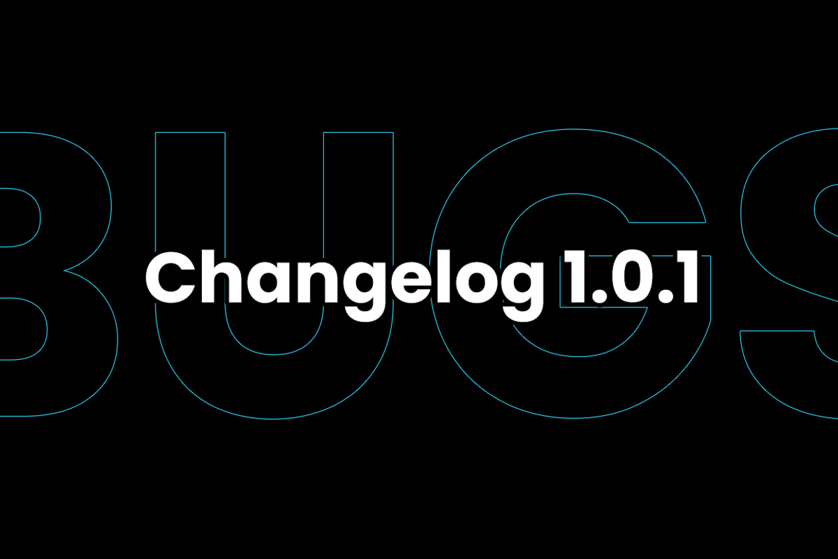 Changelog 1.0.1