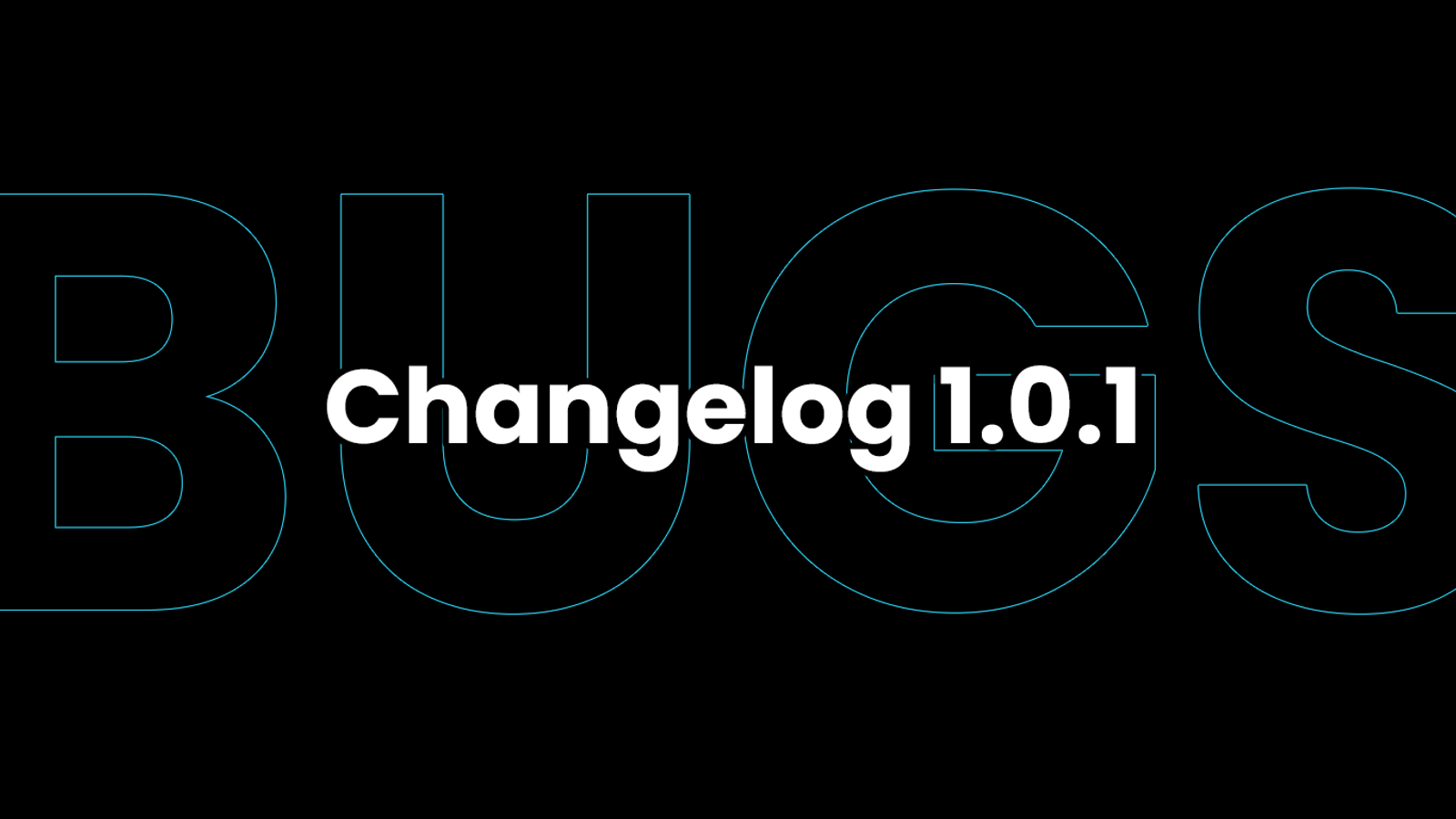 Changelog 1.0.1