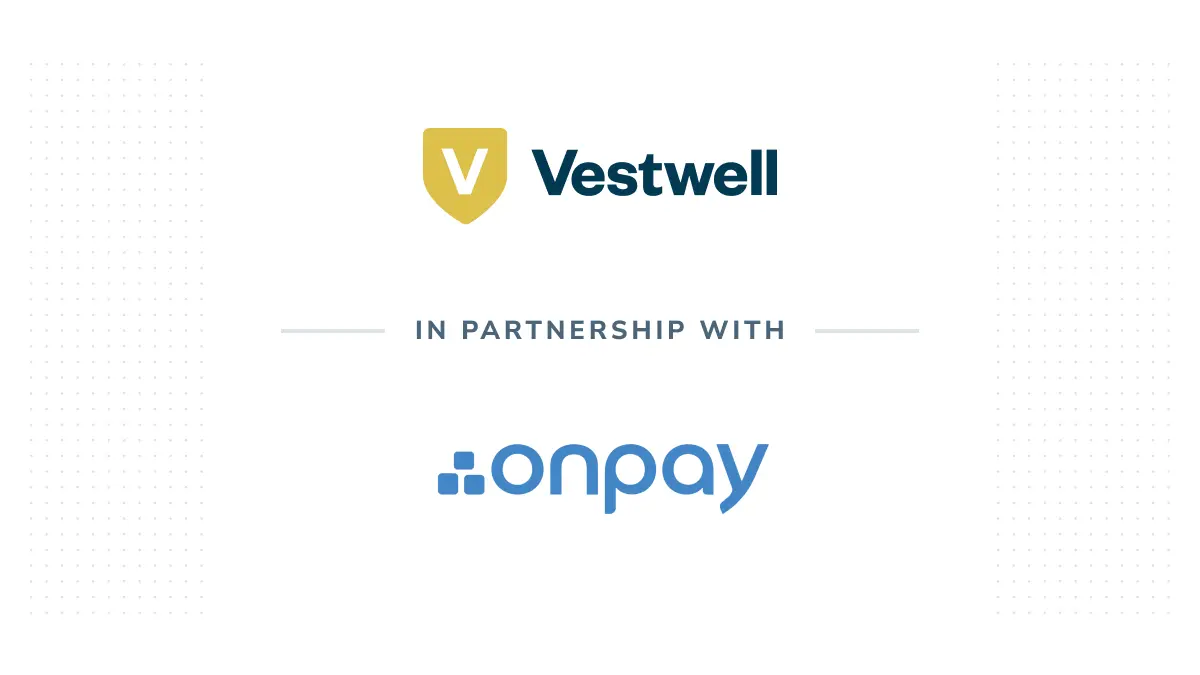vestwell partnership with onpay