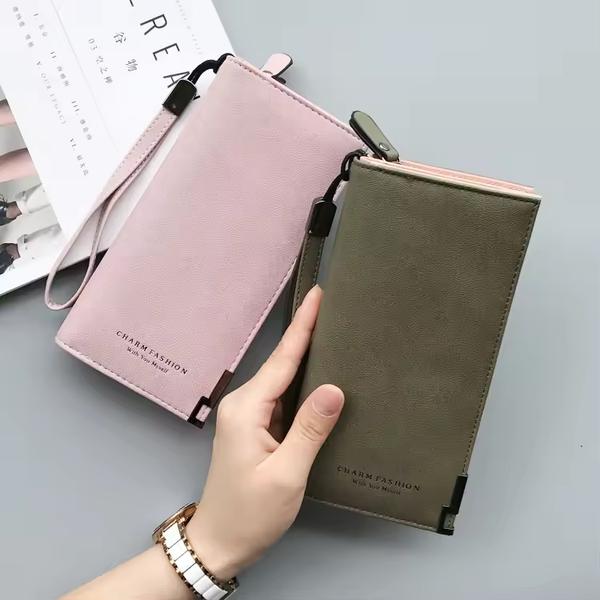 Wholesale Genuine Leather Anti-Theft Long Wallet | OEM Manufacturer