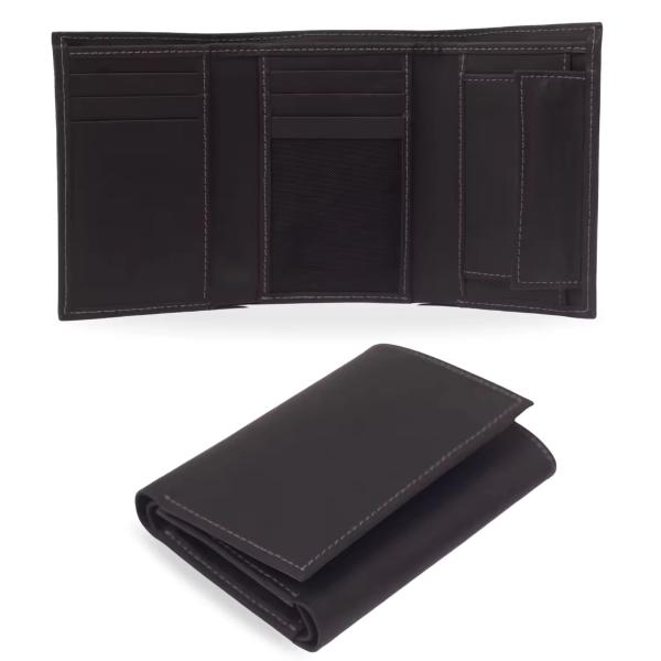 Vintage Embossed PU Leather RFID Trifold Wallet Wholesale Supplier