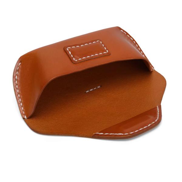 Genuine Leather Sunglasses Case with Soft Lining - Blank Ready | Supplier