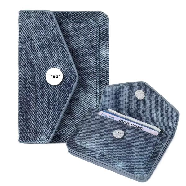 Genuine Leather RFID Coin Pocket Wallet for Client Gifts | Custom Manufacturer
