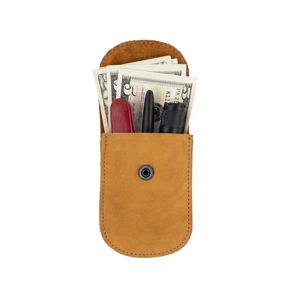 Crazy Horse Leather Belt Holster Wallet for Outdoor EDC - Blank Ready | Supplier