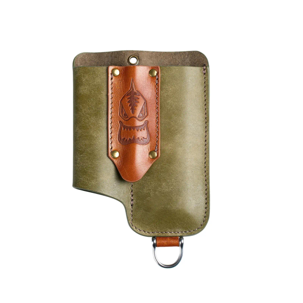 Leather EDC Tool Sheath with Belt Loop for Outdoor Gifts | Custom Manufacturer