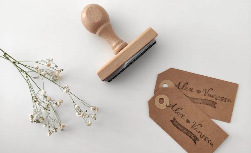 Imagen del post 5 ideas para aprovechar tus sellos de caucho o goma en tu boda