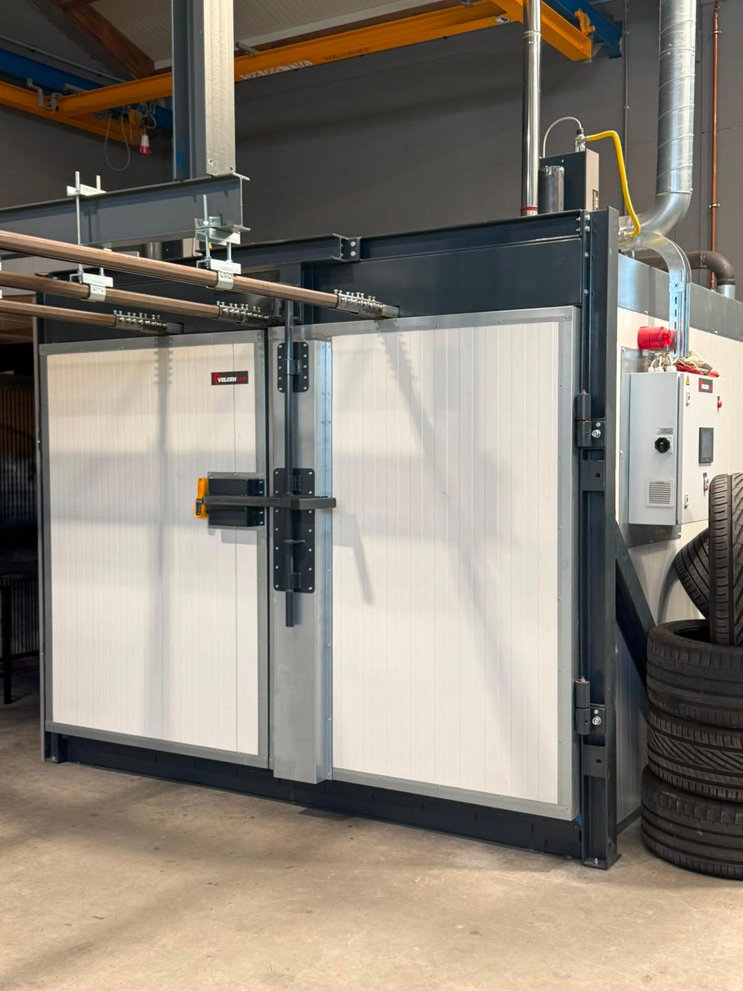 Moffel oven poedercoat ava techniek