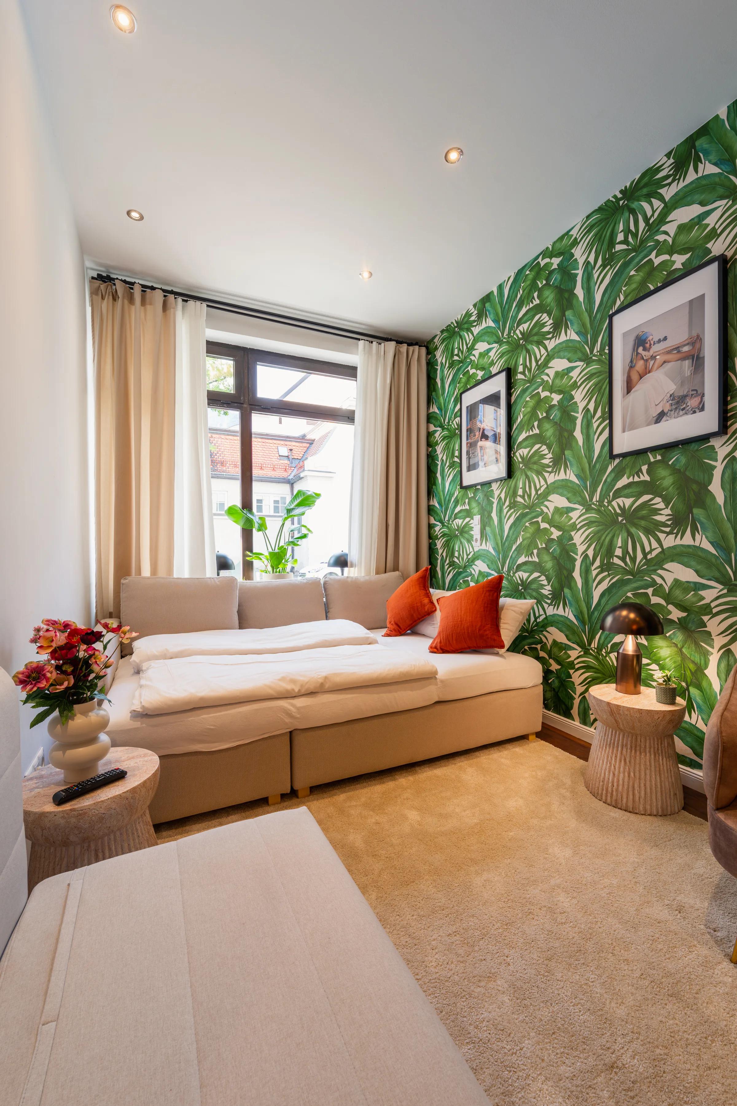 Apartment Joseph � Wohnbereich mit Loungesofa