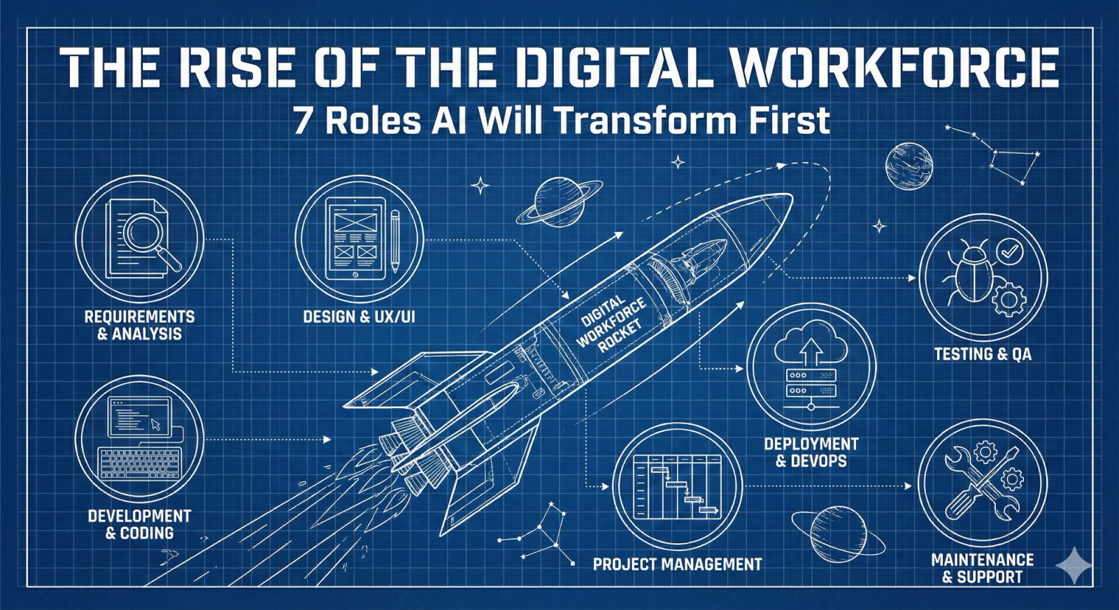 The Rise of the Digital Workforce: 7 Roles AI Will Transform First