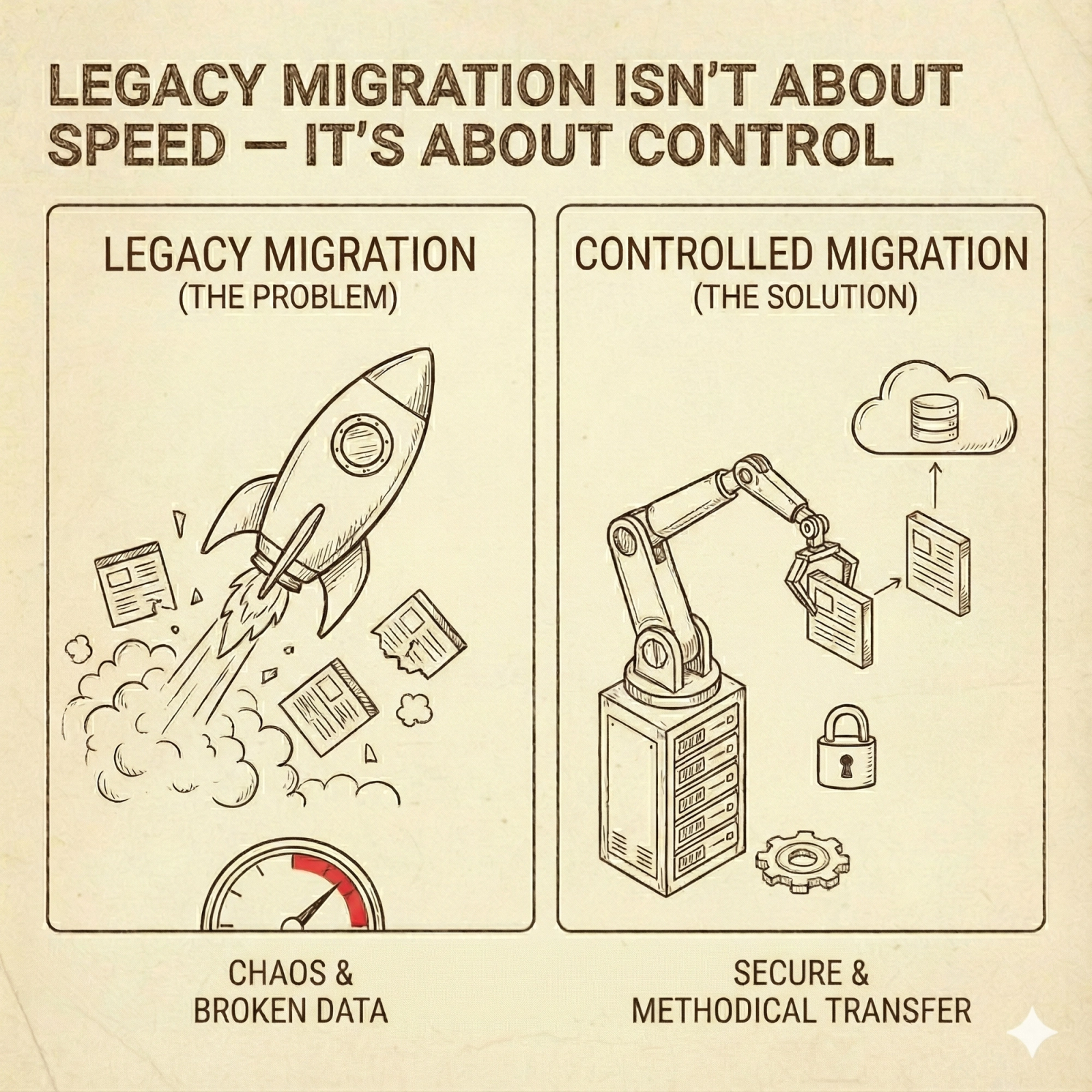 Legacy Migration Isn’t About Speed - It’s About Control