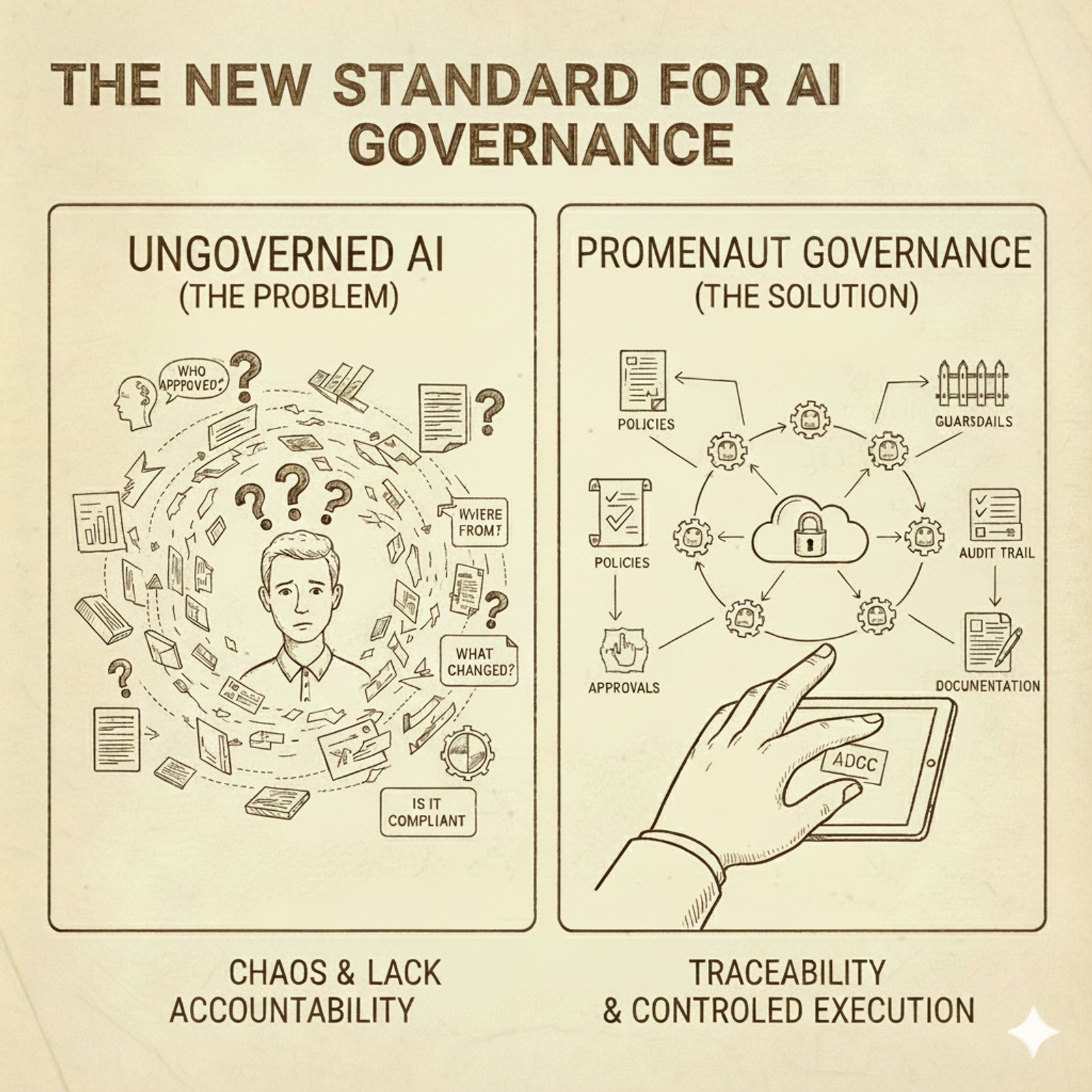 The Standard for AI Governance: Complete Traceability, Oversight & Documentation