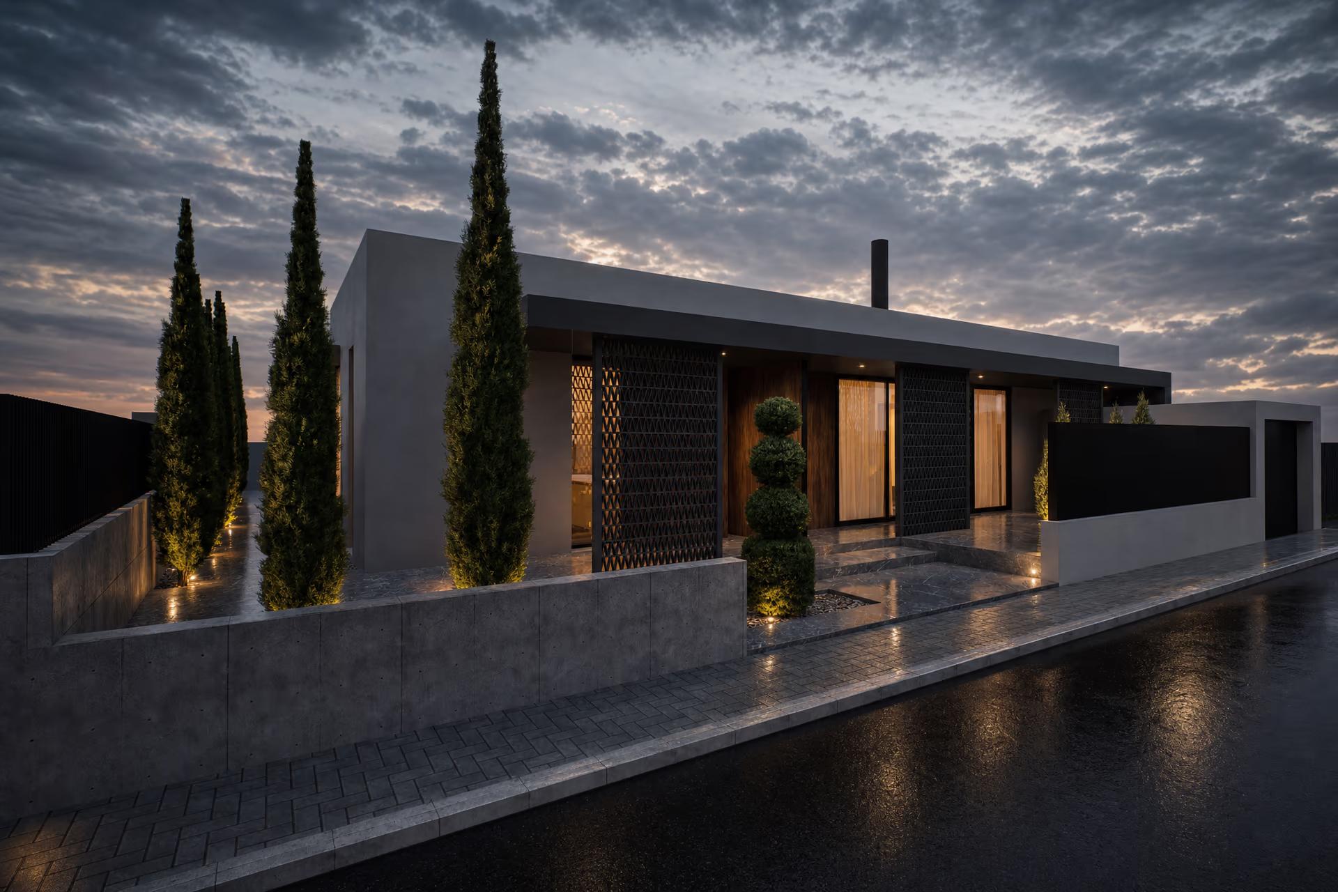 U Shaped Villa
