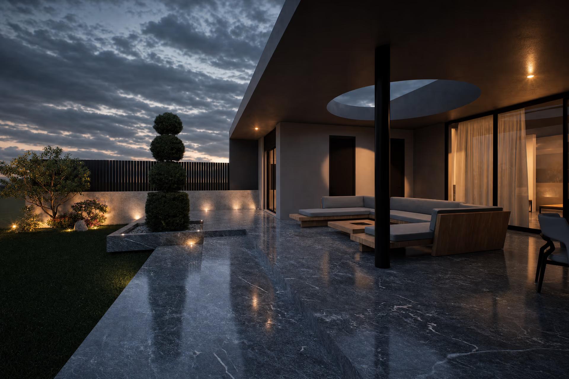 U Shaped Villa