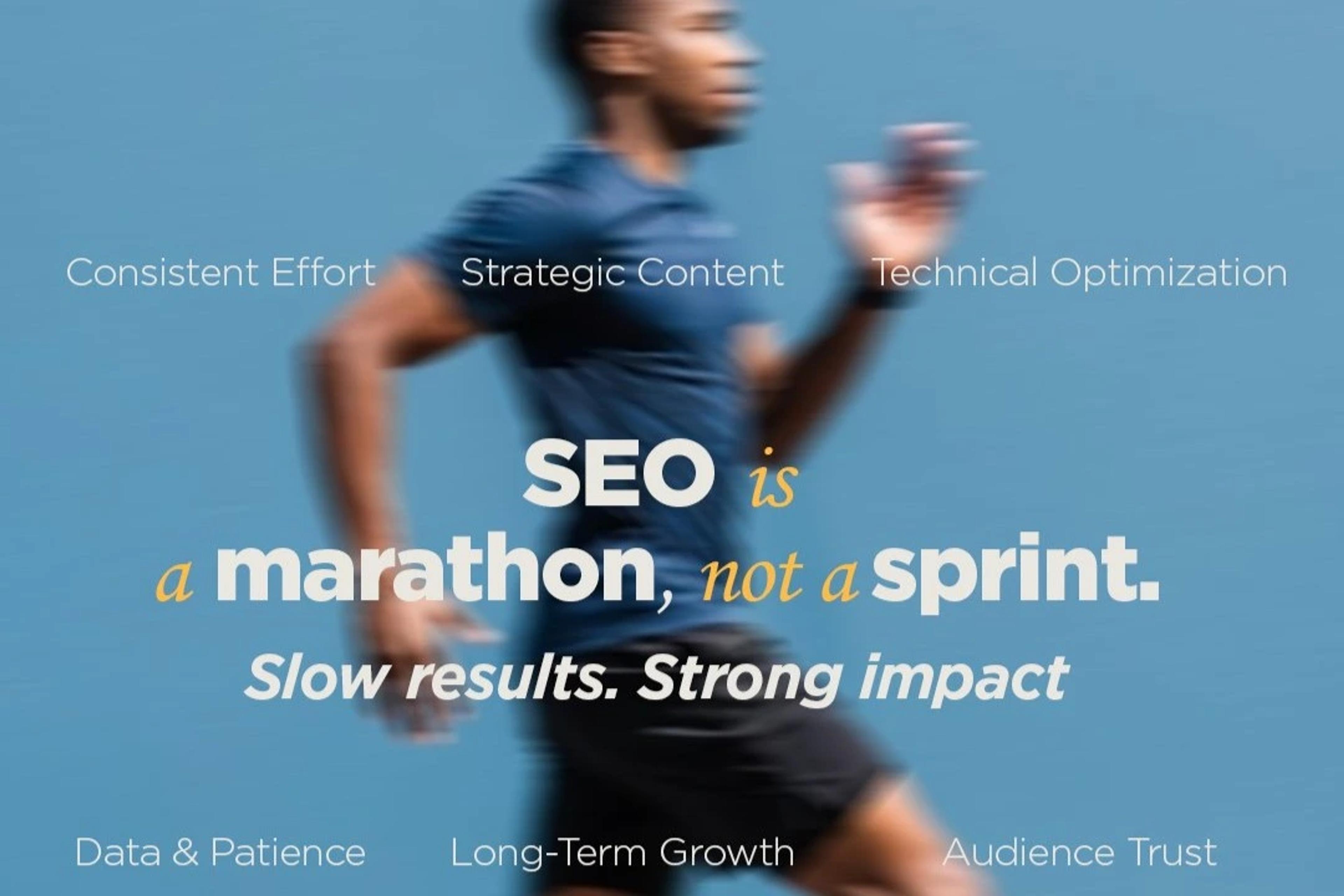 SEO Itu Bukan Kejar-Kejaran Sehari Dua Hari. SEO Itu Maraton, dan Brand yang Menang adalah yang Kuat Lari Jauh