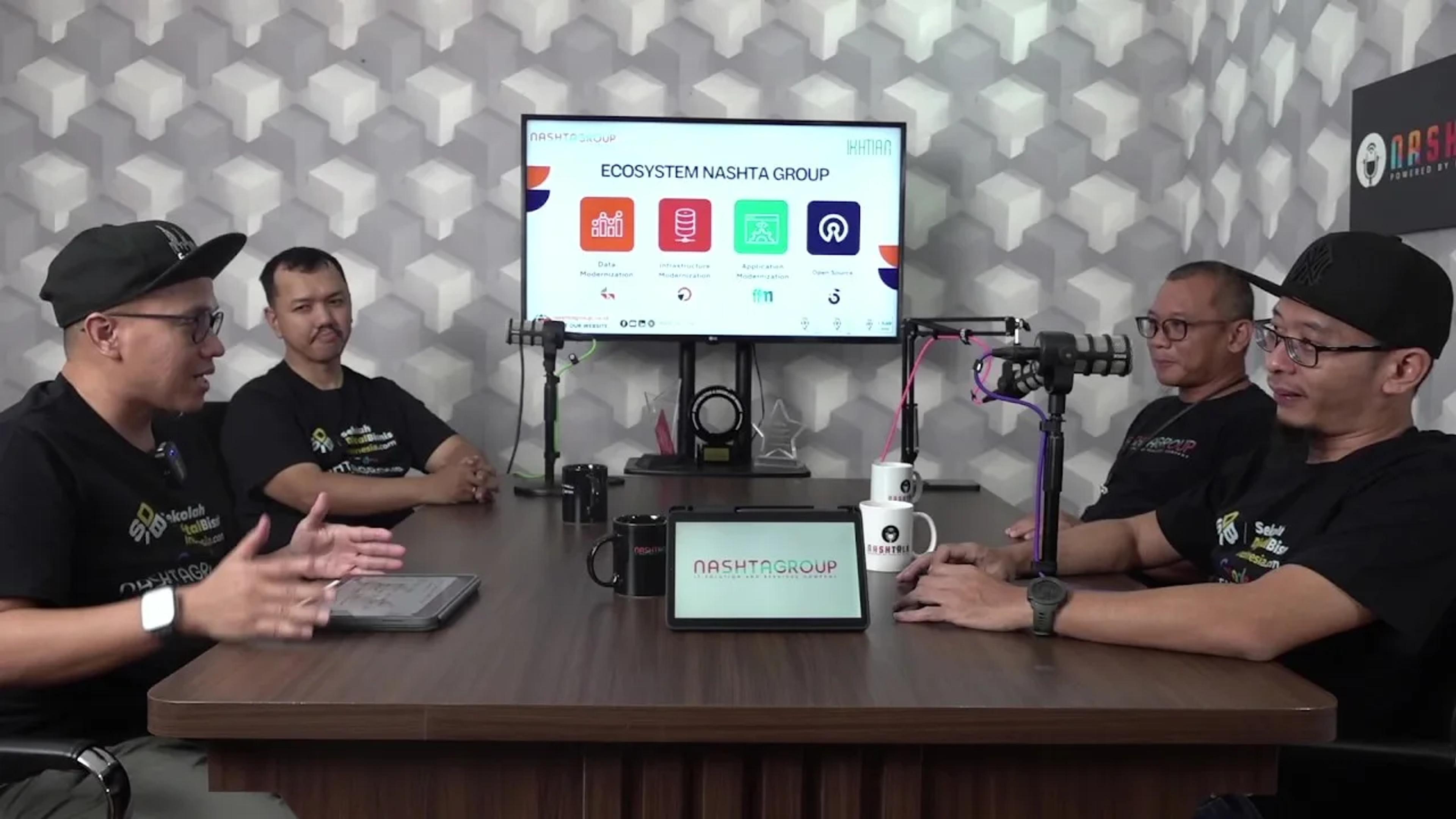 Coach Yoso Lukito Diundang dalam Podcast Nashta Group: Strategi Naik Kelas Bisnis dengan Teknologi Terjangkau