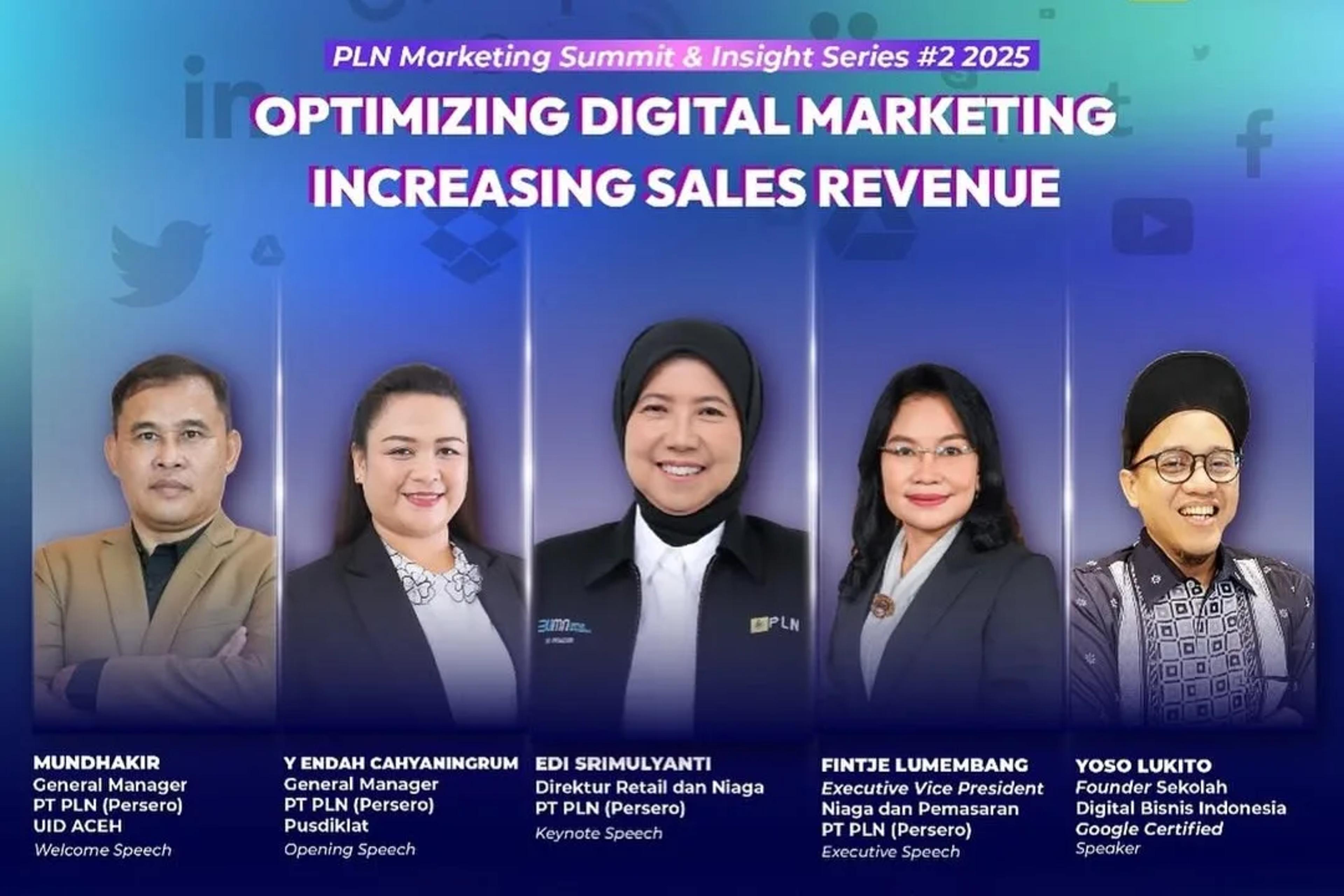 PLN Marketing Summit & Insight Series #2 2025 Membongkar Strategi Pemasaran Berbasis Data