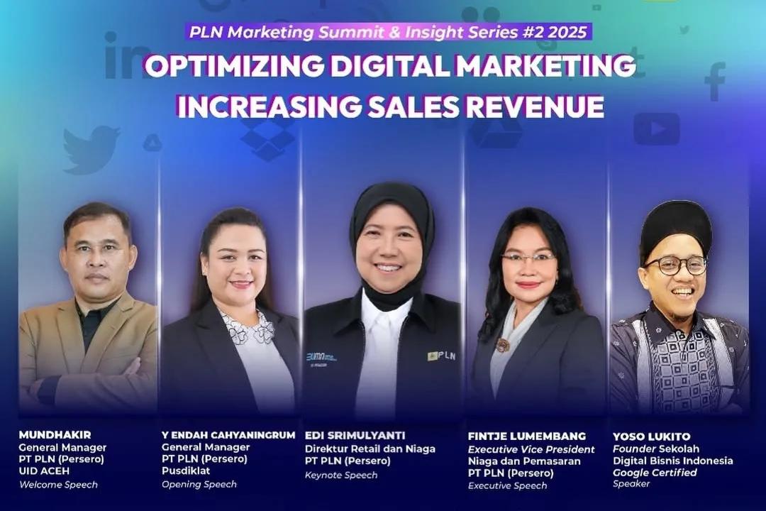 PLN Marketing Summit & Insight Series #2 2025 Membongkar Strategi Pemasaran Berbasis Data