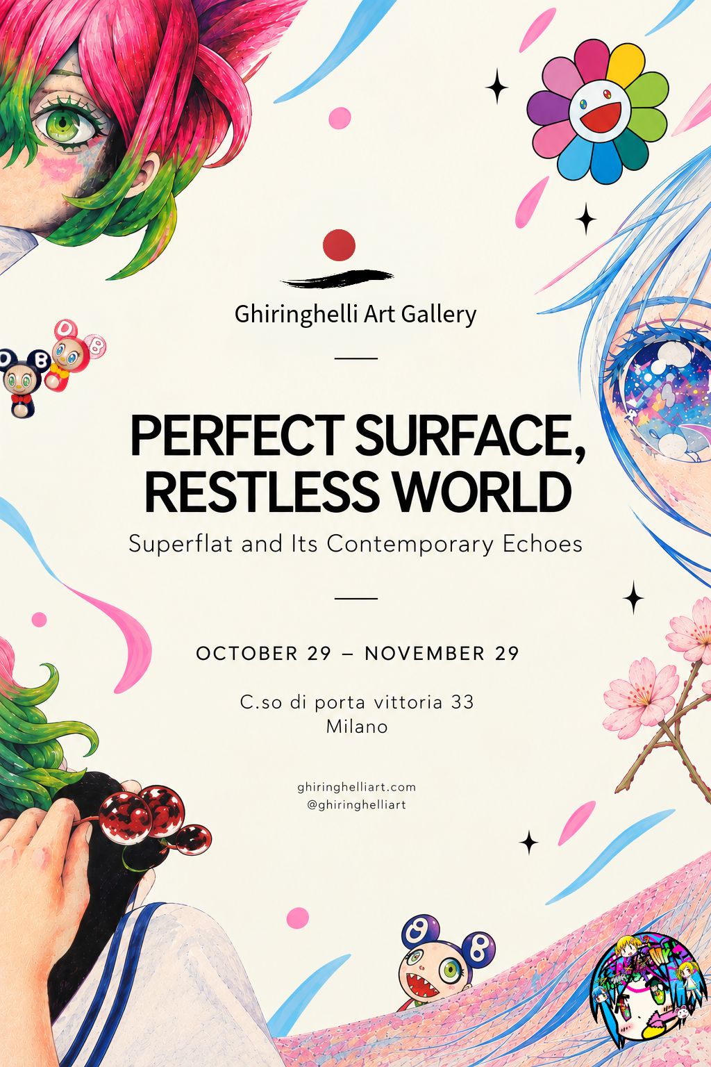 PERFECT SURFACE, RESTLESS WORLD: Superflat and Its Contemporary Echoes