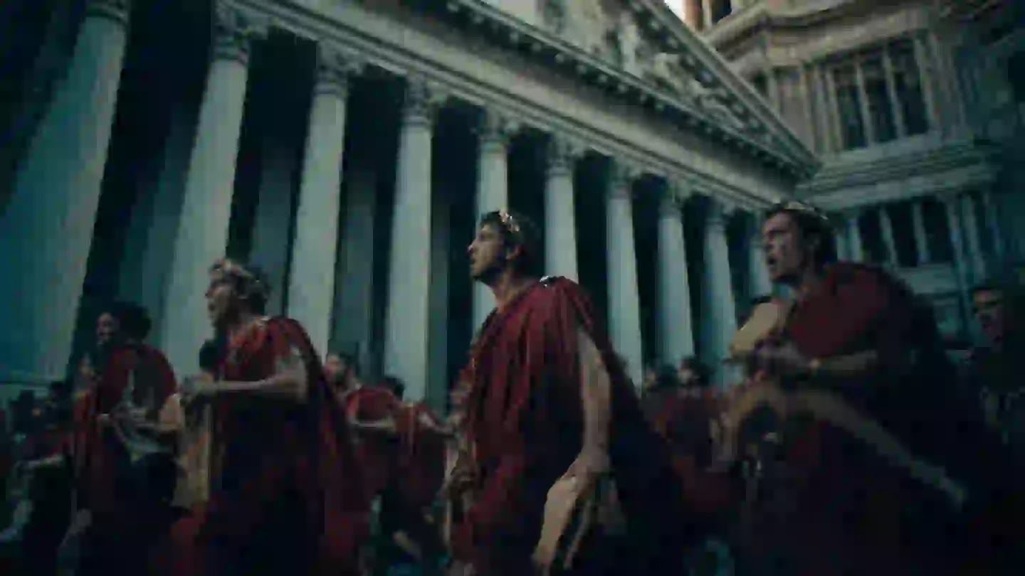 33 AD vs. 2008: The Evolution of Banking Panics Illustration for Alpha Echoes covering 33 AD vs. 2008: The Evolution of Banking Panics