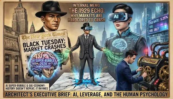The 1929 Echo Market Crash Cycle vs 2025 AI Bubble