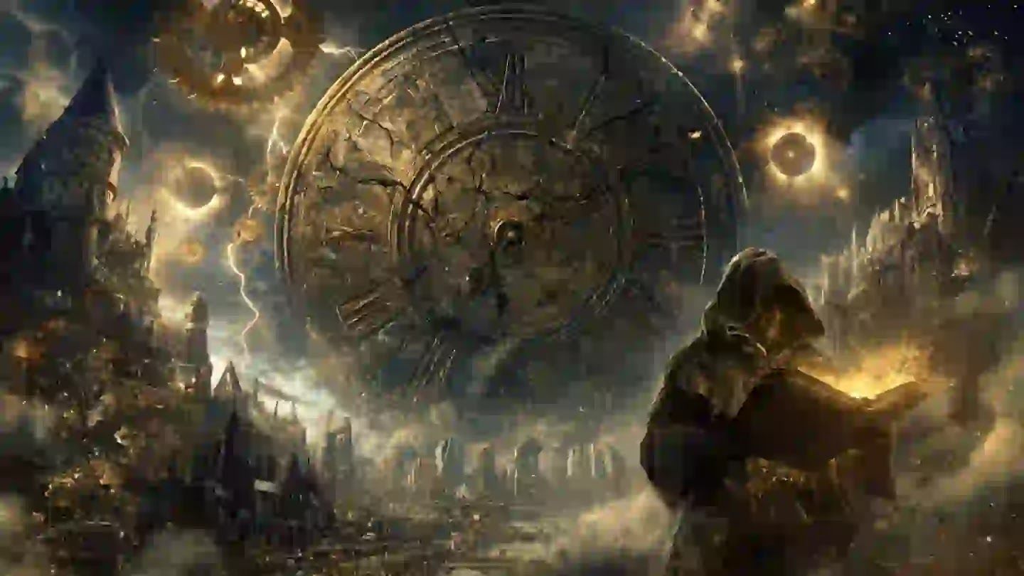 The Phantom Time Trap: Escaping Stolen Centuries Illustration for Macro Echoes covering The Phantom Time Trap: Escaping Stolen Centuries