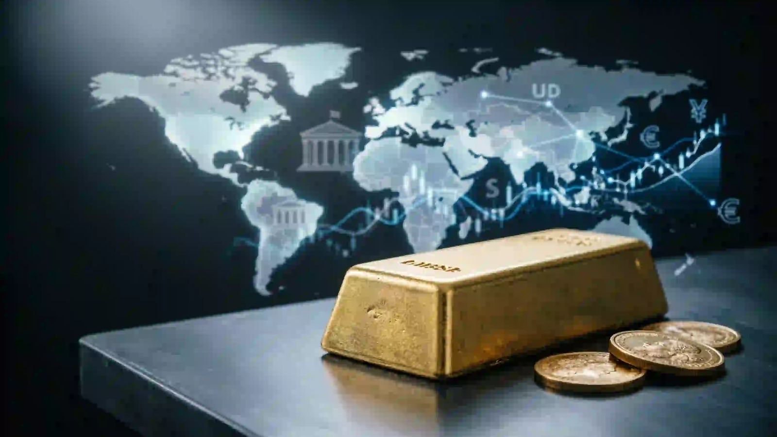 Gold's Quiet Return to the Global Monetary System Illustration for Macro Echoes covering Gold's Quiet Return to the Global Monetary System