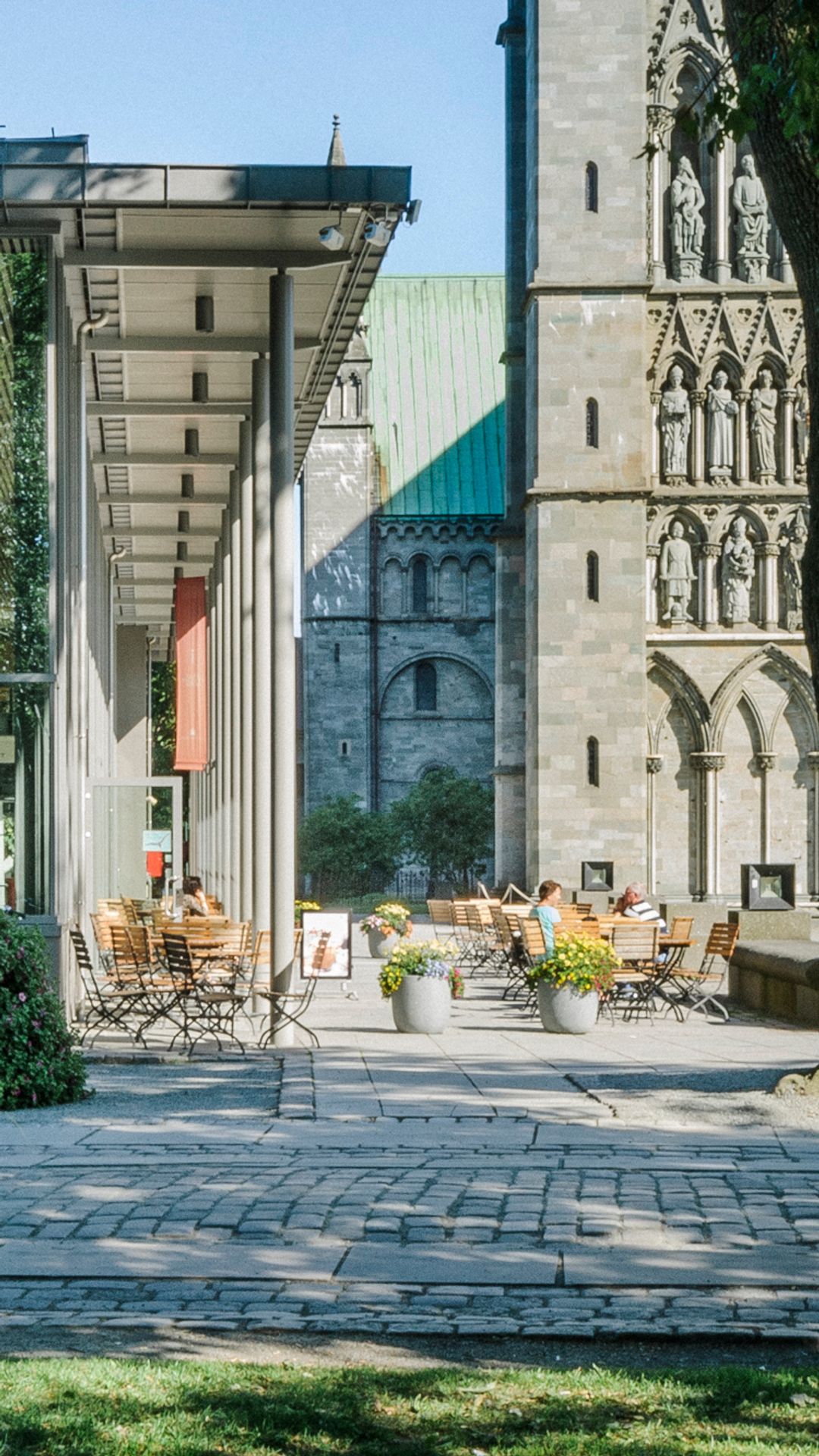 Besøkssenter ved Nidarosdomen