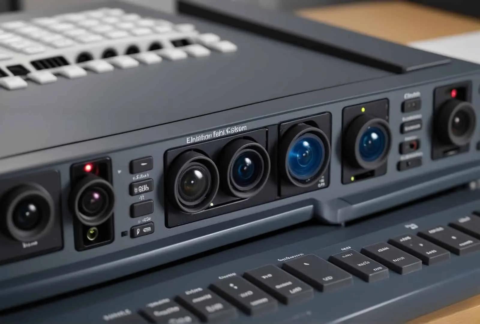 Classroom audio visual control panel