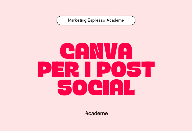 Canva per i post social