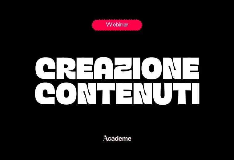 Webinar Creazione Contenuti